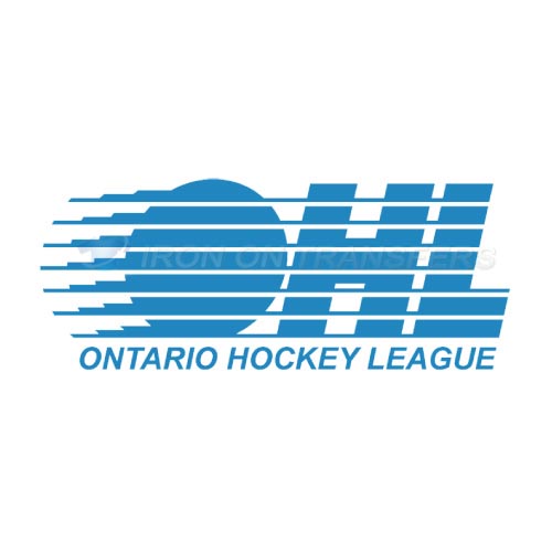 Ontario Hockey League Iron-on Stickers (Heat Transfers)NO.7353